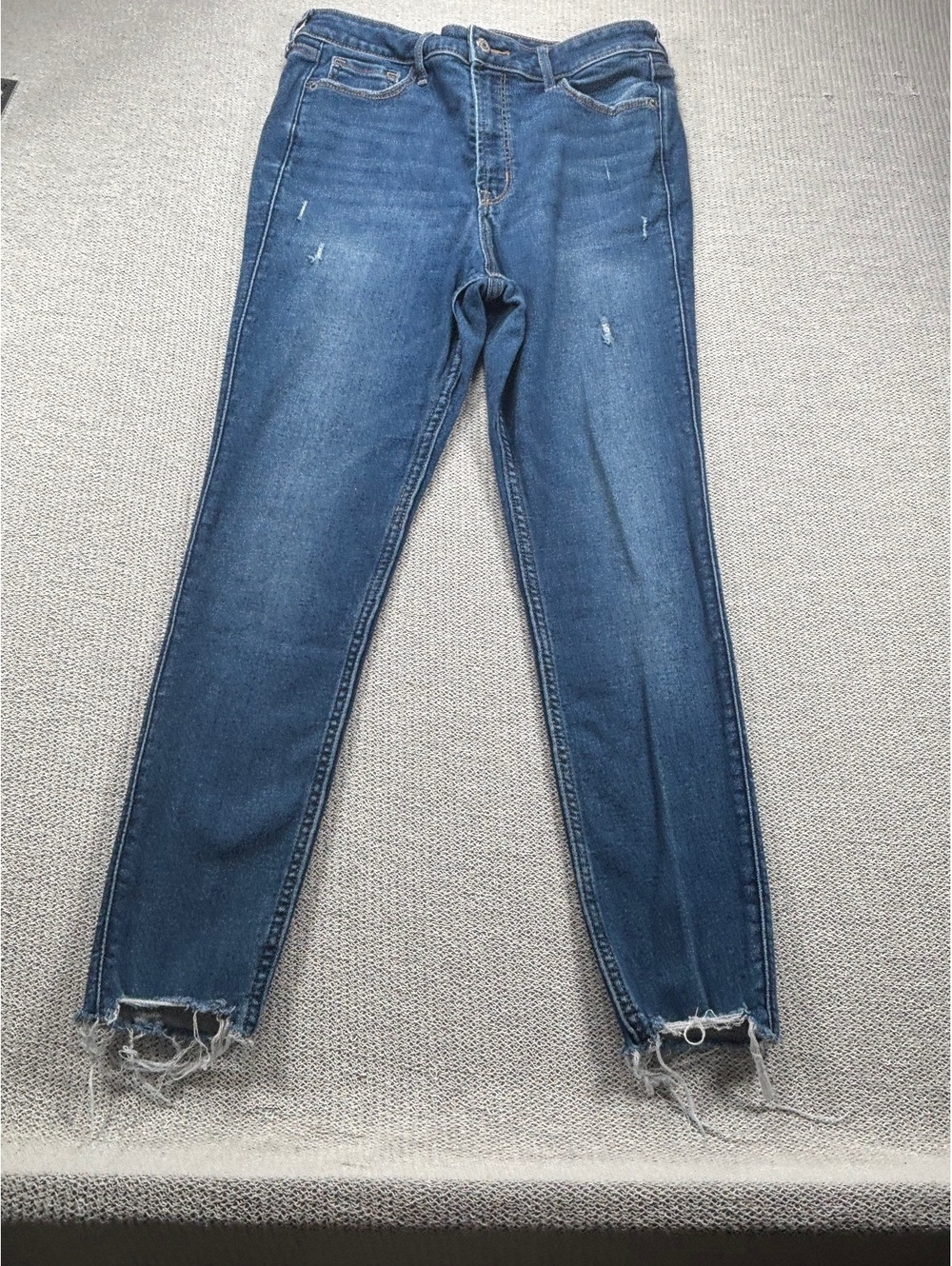 Old Navy Extra High Rise Rockstar Super Skinny Jeans Size 12